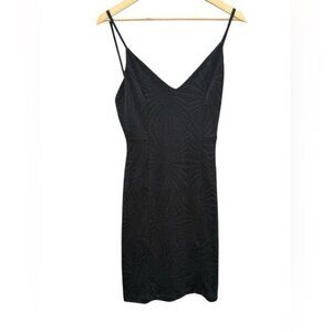 City Triangles Black Strapless Dress